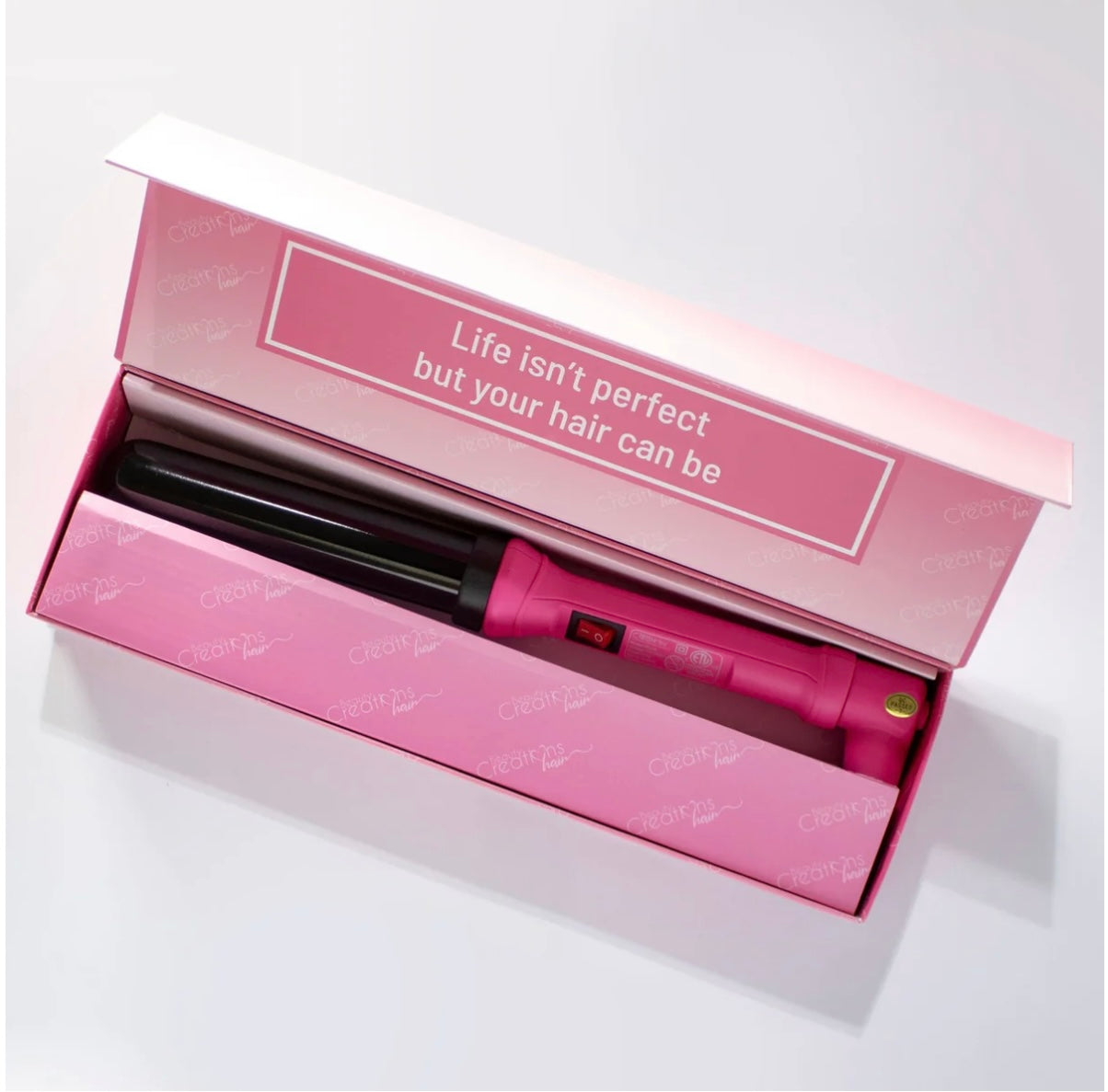 PINK 18/25MM HAIR CURLER