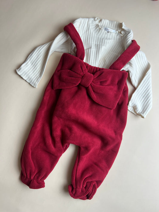 Bow overalls