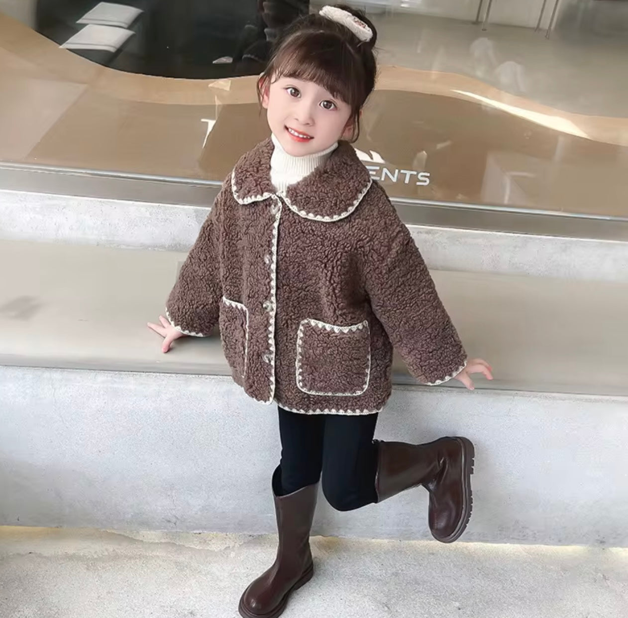 SHERPA BROWN JACKET
