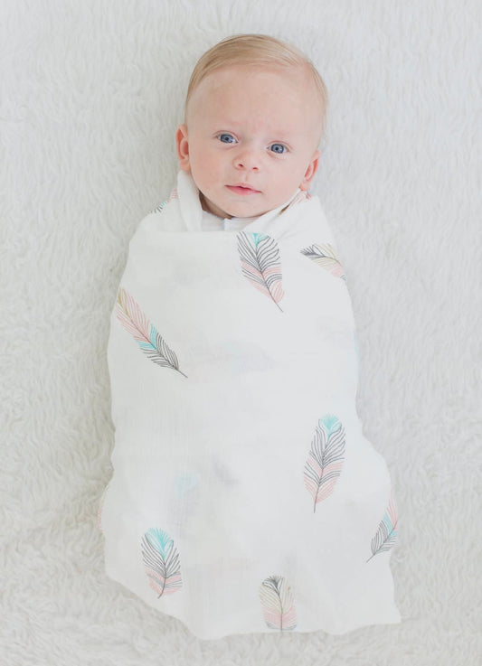 MUSLIM FEATHER SWADDLE BLANKET