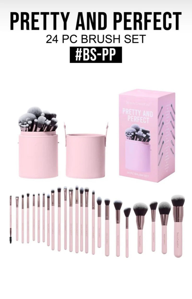 Pretty and Perfect 24 PC Brush Set
