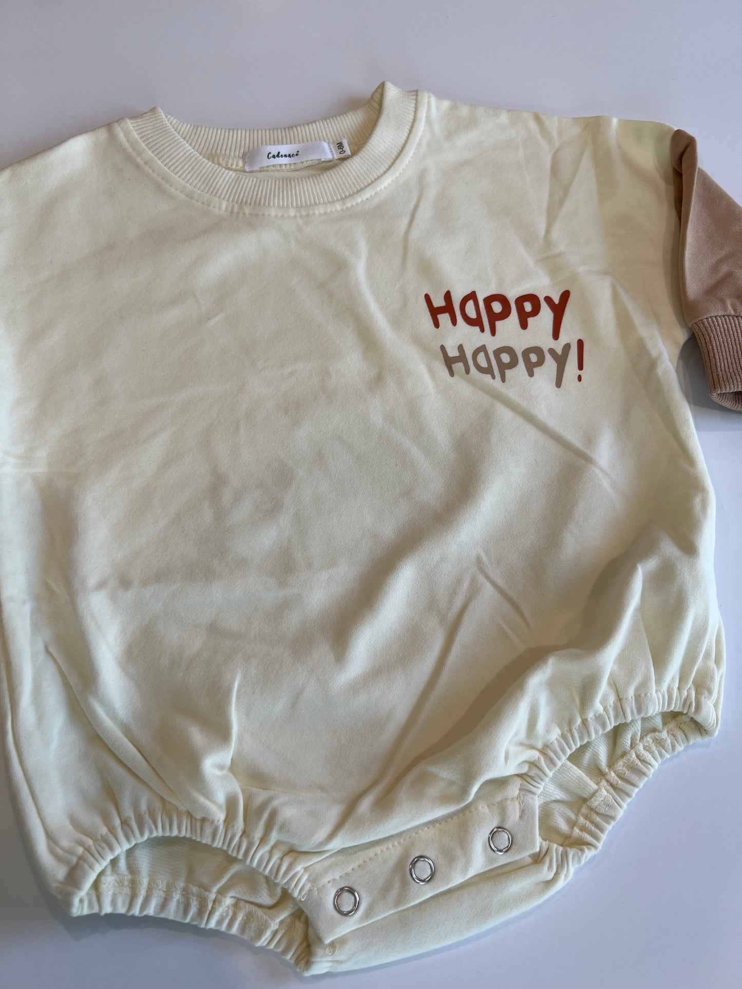 HAPPY BUBBLE ROMPER