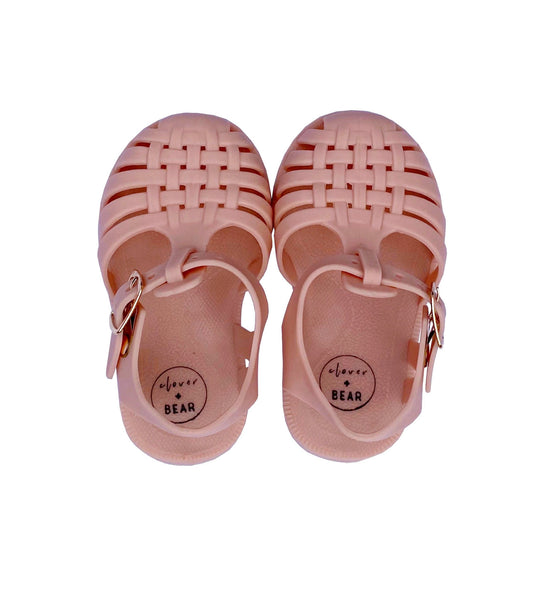 TAN JELLY SANDALS