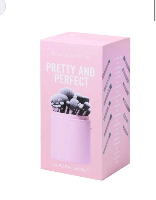 Pretty and Perfect 24 PC Brush Set