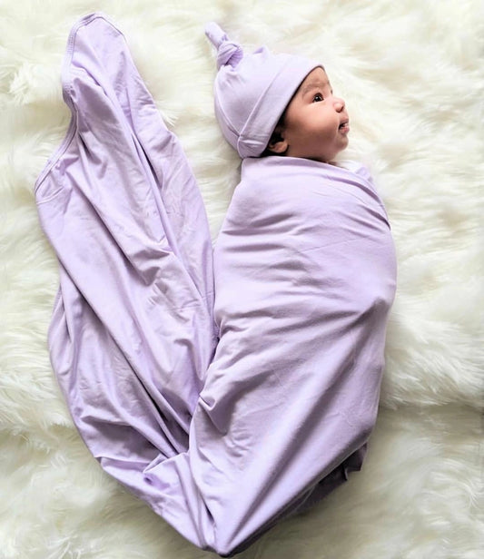 purple swaddle