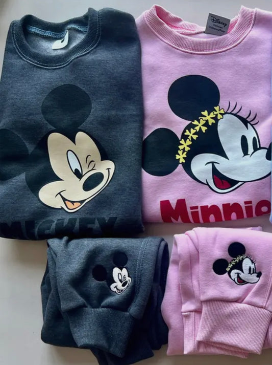 Disney Embroided Sweat Set
