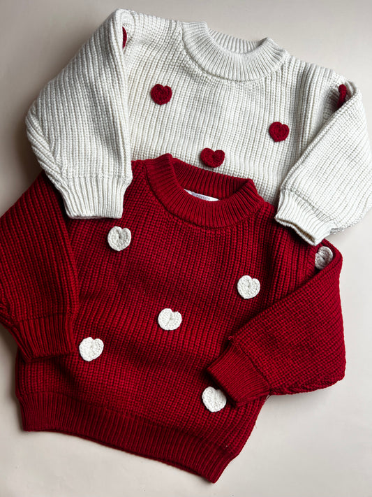 Heart knitted shirt ❤️