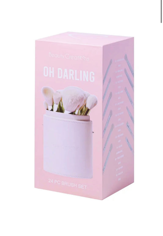 Oh Darling 24 PC Brush Set