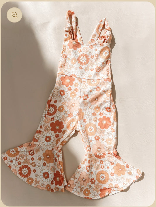 HIPPIE FLORAL BELL BOTTOMS