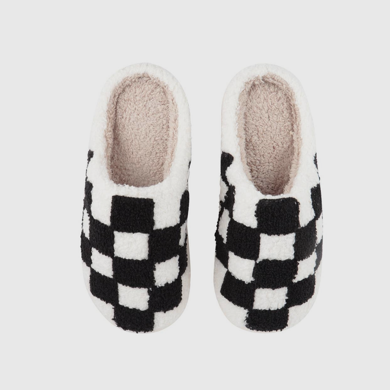 CHECKERED ADULT SLIPPERS