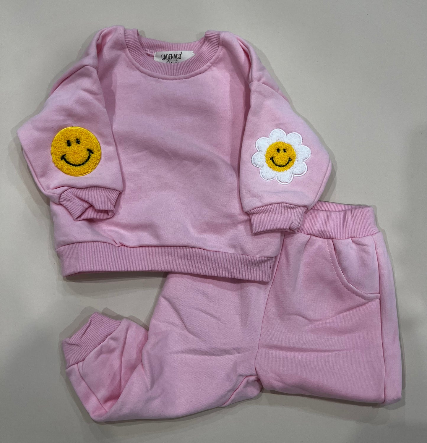 Pink set with sunflower