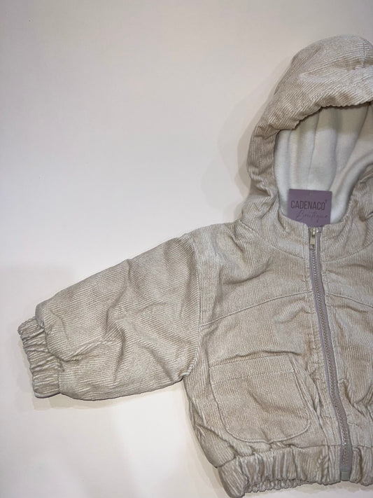 Corduroy sherpa jacket