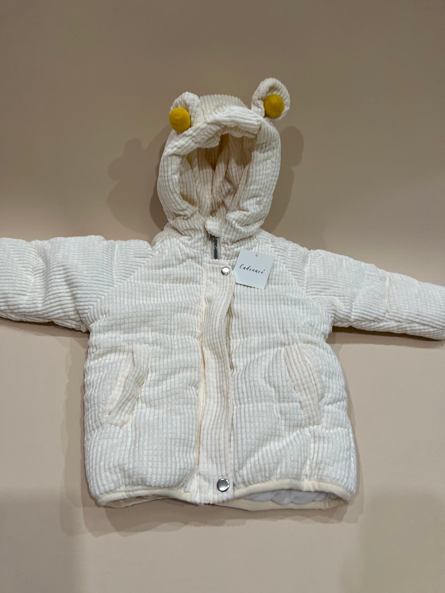 Polar bear puffer jacket