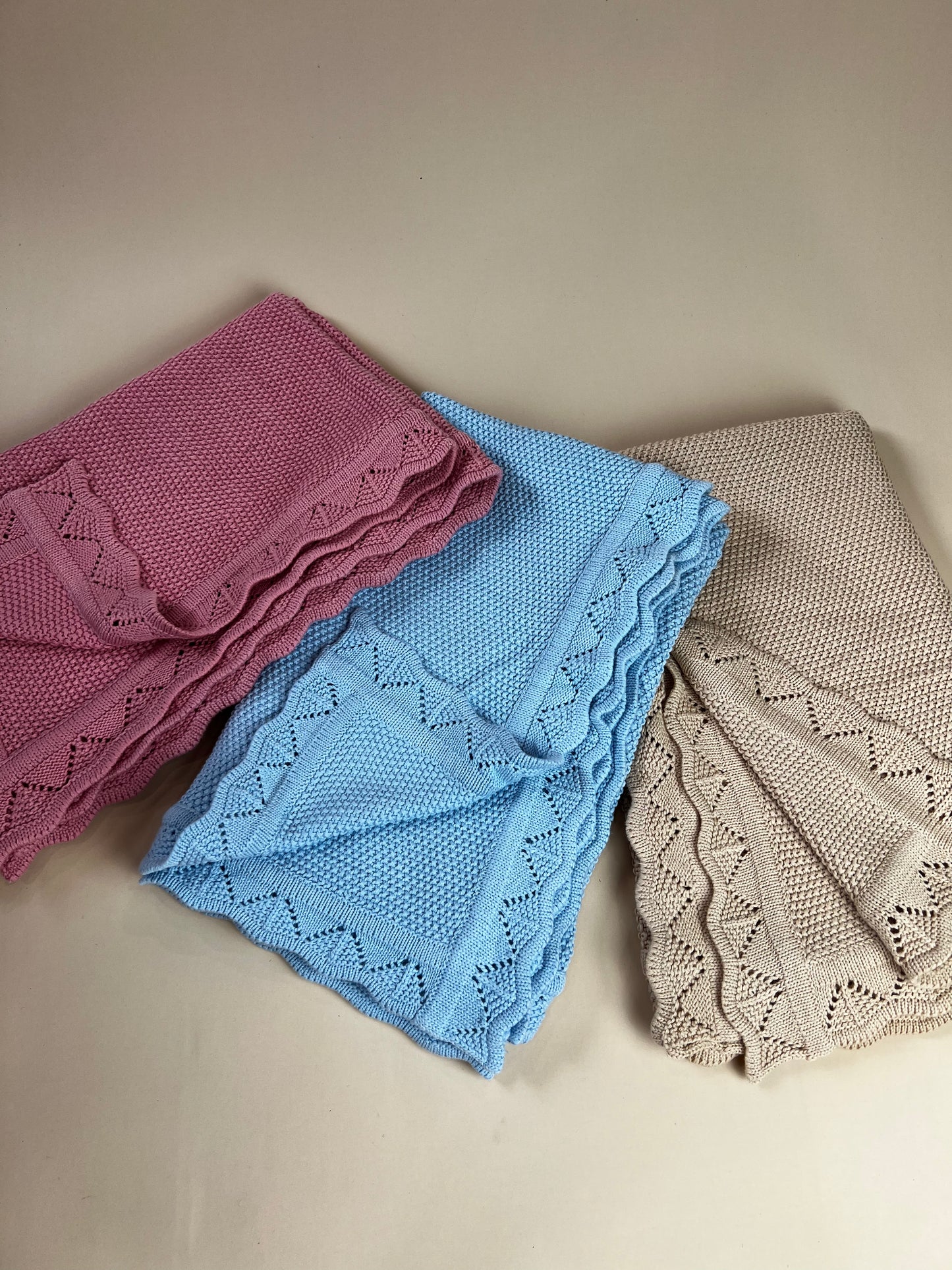 Knitted blankets
