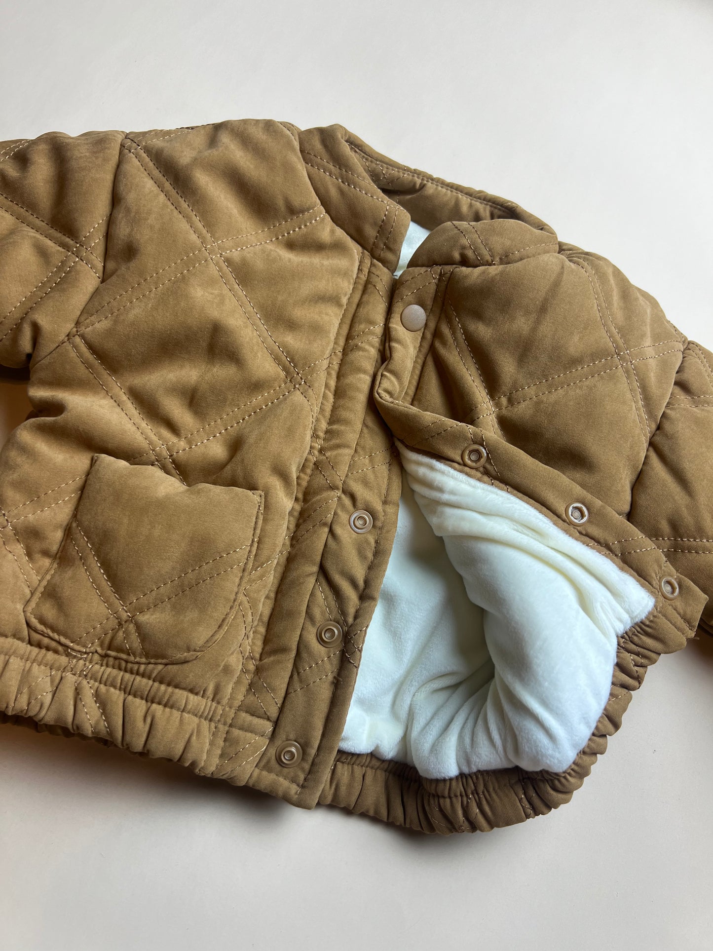 Camel Sherpa Jacket