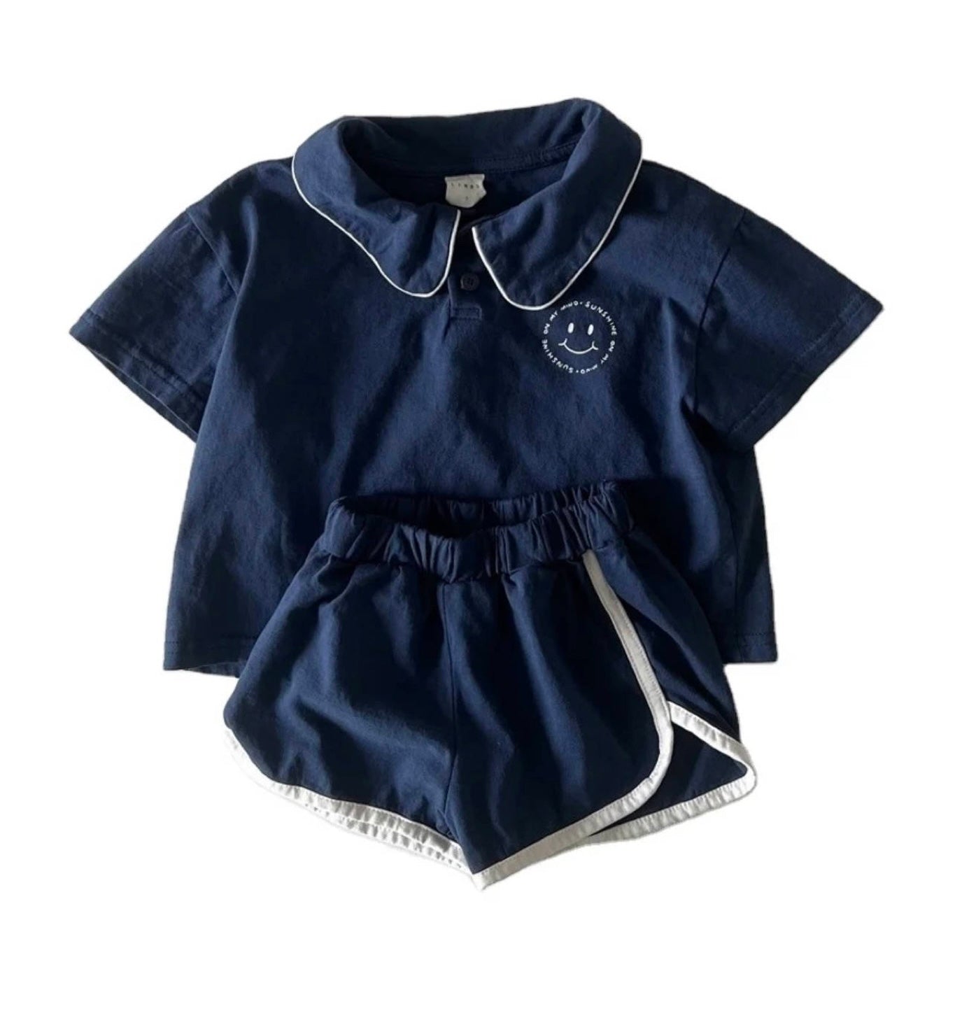 HAPPY FACE SHORTS SET 😃