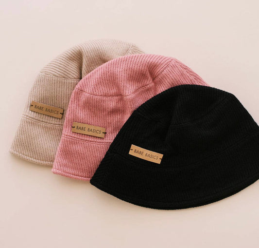 BEIGE BUCKET HAT