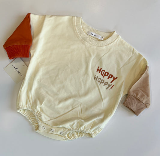 HAPPY BUBBLE ROMPER