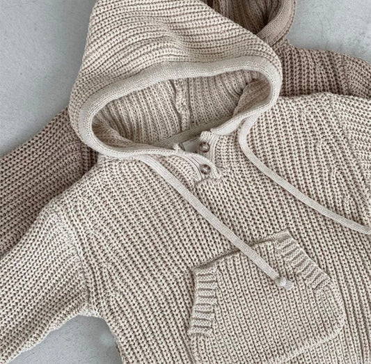 BEIGE KNITTED JUMPSUIT