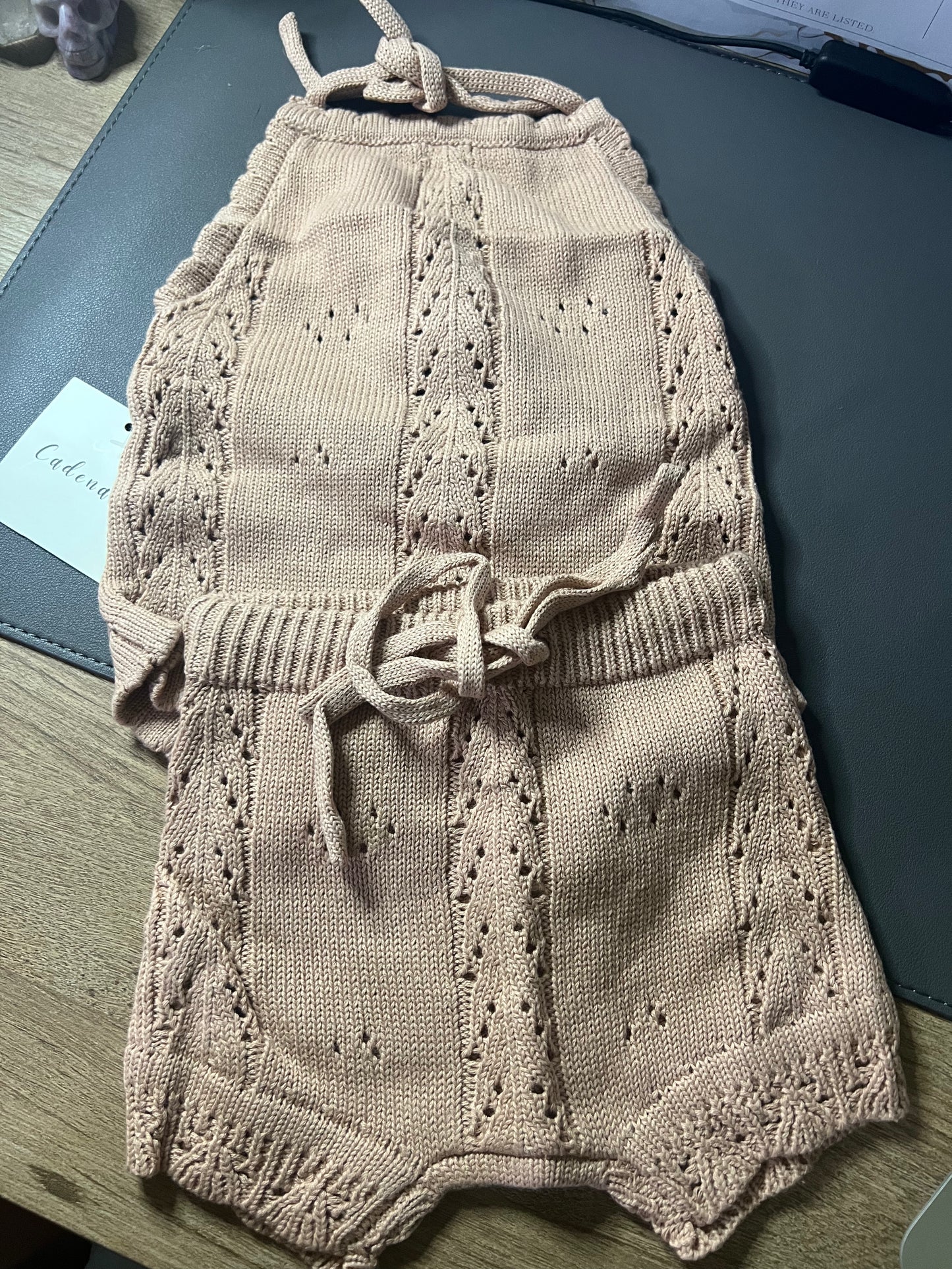 KNITTED 2 PIECE